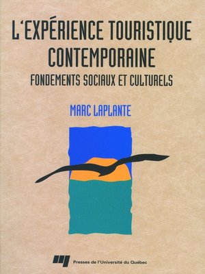cover image of L' expérience touristique contemporaine
